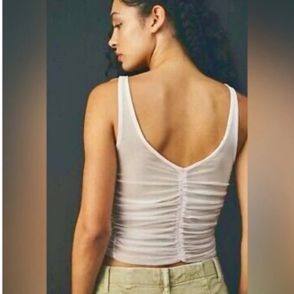 NWOT Free People All I Think About Brami Light Pink - Picture 3 of 9